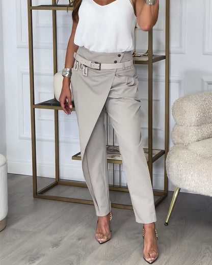 Amira | Elegant Trousers with Belt