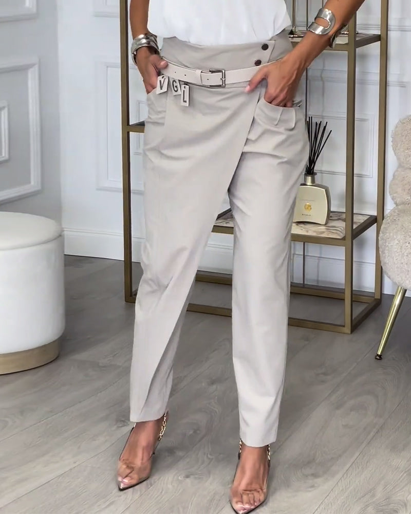 Amira | Elegant Trousers with Belt