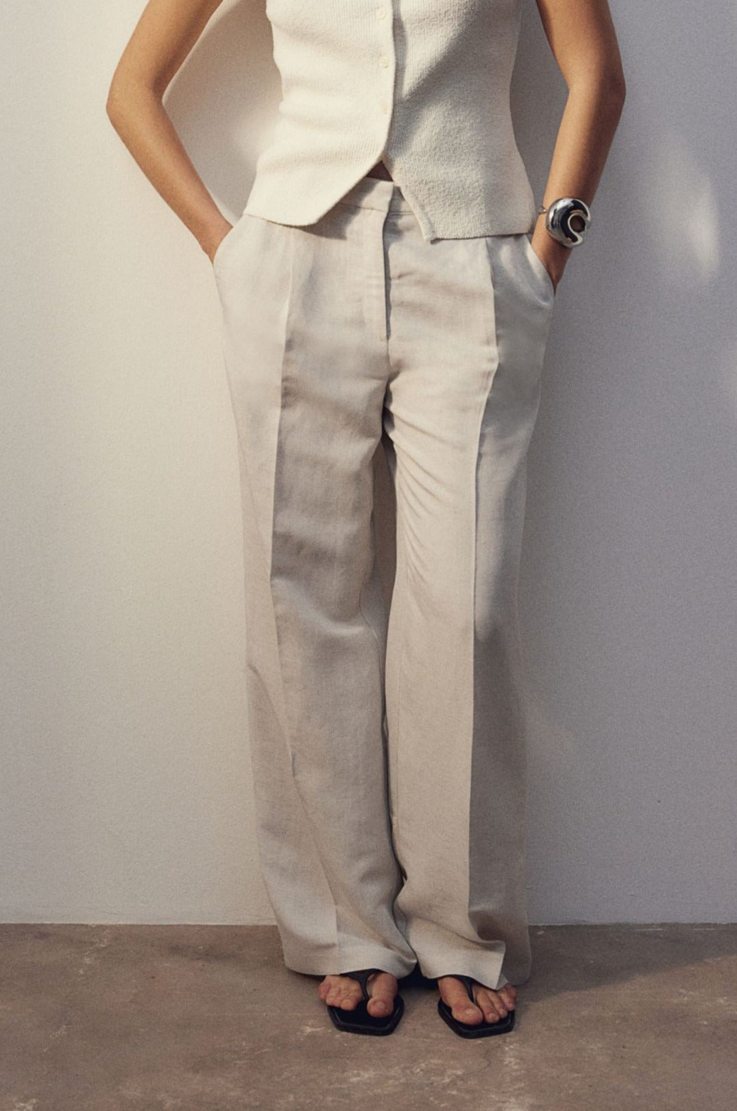 Olivia | Elegant Linnen Trousers