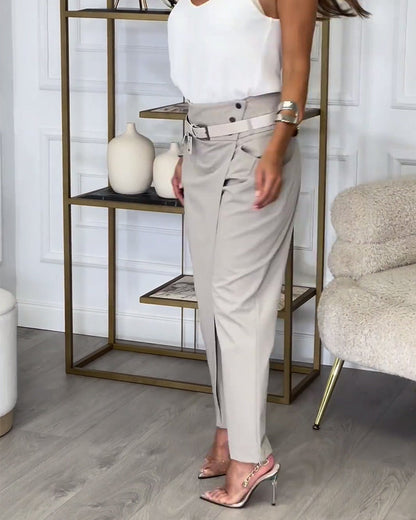 Amira | Elegant Trousers with Belt